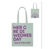 Mardi Mercredi CANVAS BAG FLOWER DU MERCREDI – Mint Purple