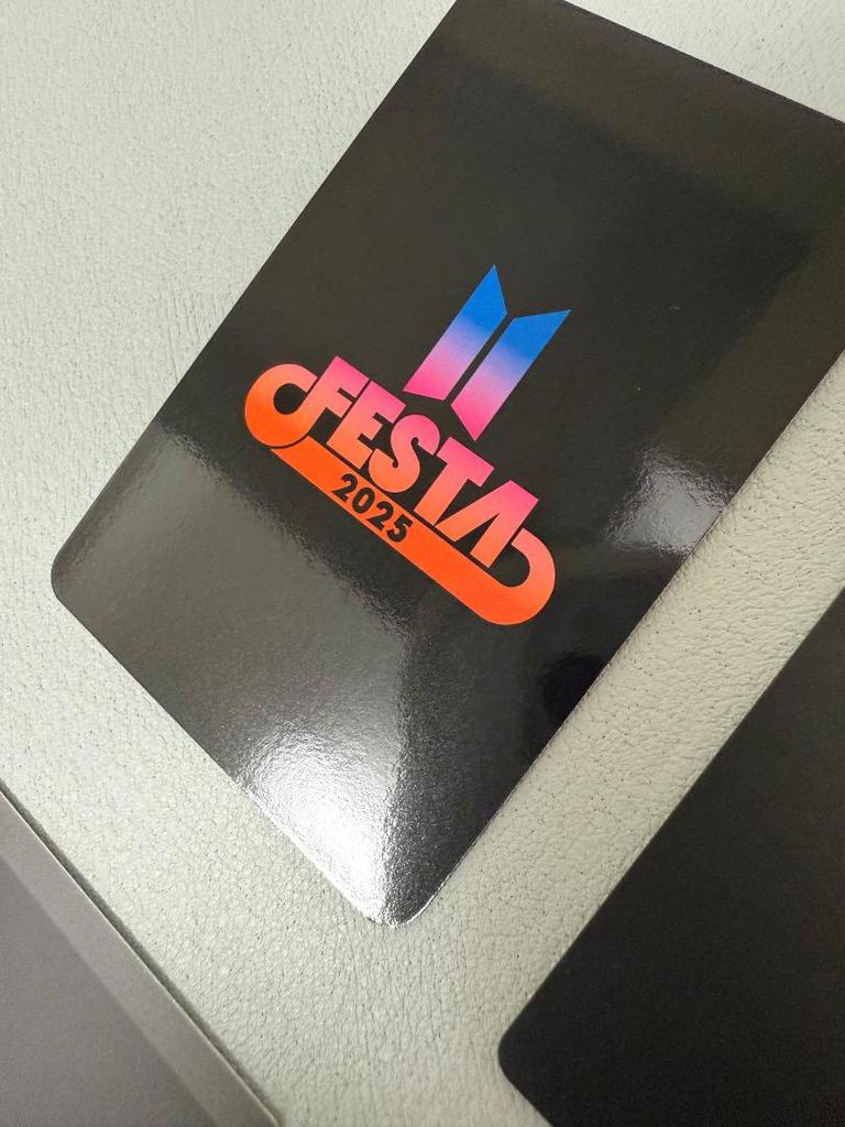 [USED] BTS FESTA PTD SUGA Yoongi Trading Card Instant Photo