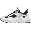 D'LITES Wave Women Casual Shoes White Black Beige 117365-BKW