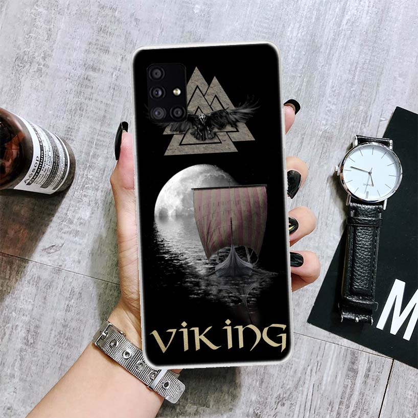 

Чехол для телефона Viking Vegvisir Odin Nordic для Samsung Galaxy A52 A53 A12 A13 A22 A23 A32 A33 A72 A73 A42 A02S A03S 5G A50S Co Samsung A03S