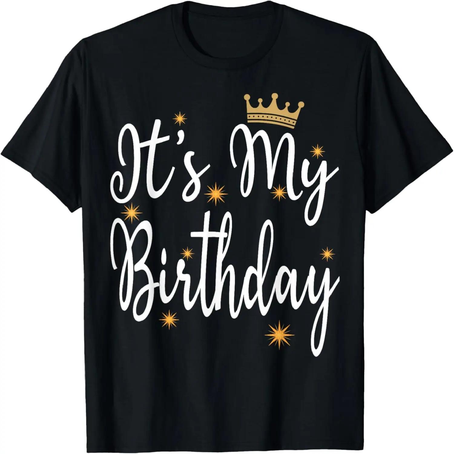 Это мой день рождения Вечеринка на день рождения Крутая команда Счастливого дня рождения Футболка S