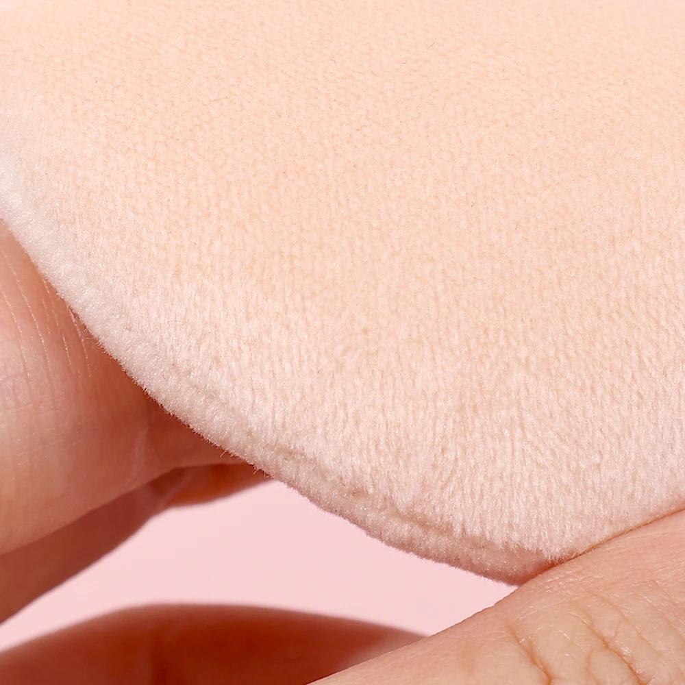 Gesichtspuder-Grundierungsschwamm, professionelle dreieckige, runde Form, tragbar, weich, trocken, nass, Kosmetikschwamm, Schönheits-Make-up-Tools