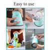 Vegetable Cutter & Slicer Manual Kitchen Cheese Chopper Machine With 3 Sharp Drums Multifunctional Garlic Potato Shredder