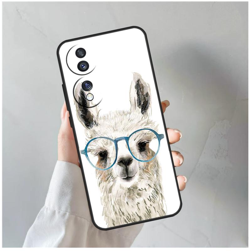

Lama Llama Alpaca For Honor Magic 5 6 7 8 Pro Case For Honor 200 400 Lite 50 70 90 X8c X8b X9a X9b X9c X9d Win Honor Magic7 Pro