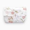 Floral Tulip Patterned Tissue Paper Double-Sided Gift Wrapping Wine Bottle Wrapping Paper with Green Leaves Gift Wrapping Paper