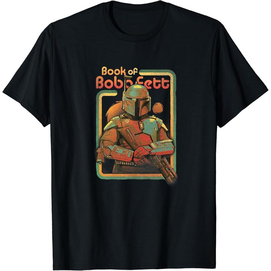 

Star Wars The Book Of Boba Fett Twin Suns Retro Box Up T-Shirt XXXXXL різнокольоровий