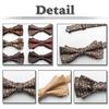 [White Fang] Elegant Polyester Bow Tie, Stylish Casual, Men's & Women's NC046(A19)