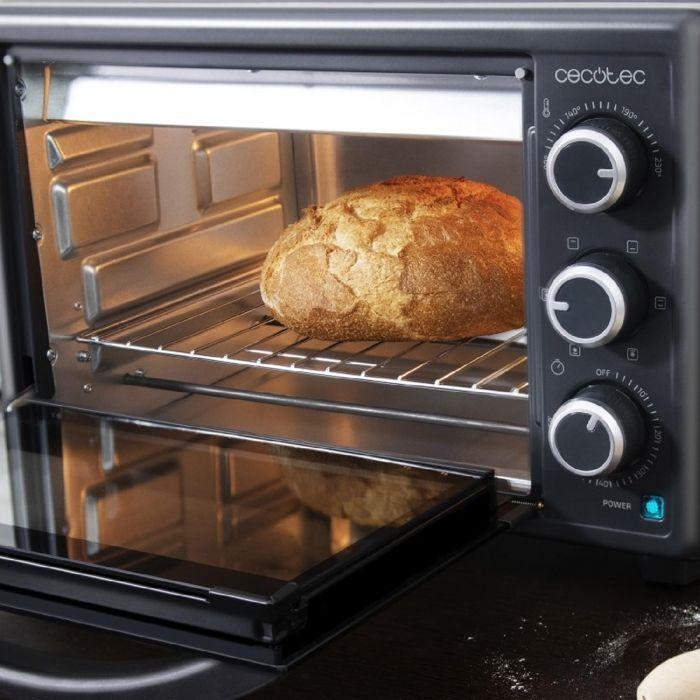 Cecotec Mini Four Bake&amp;Toast 2600 Noir 4Pizza
