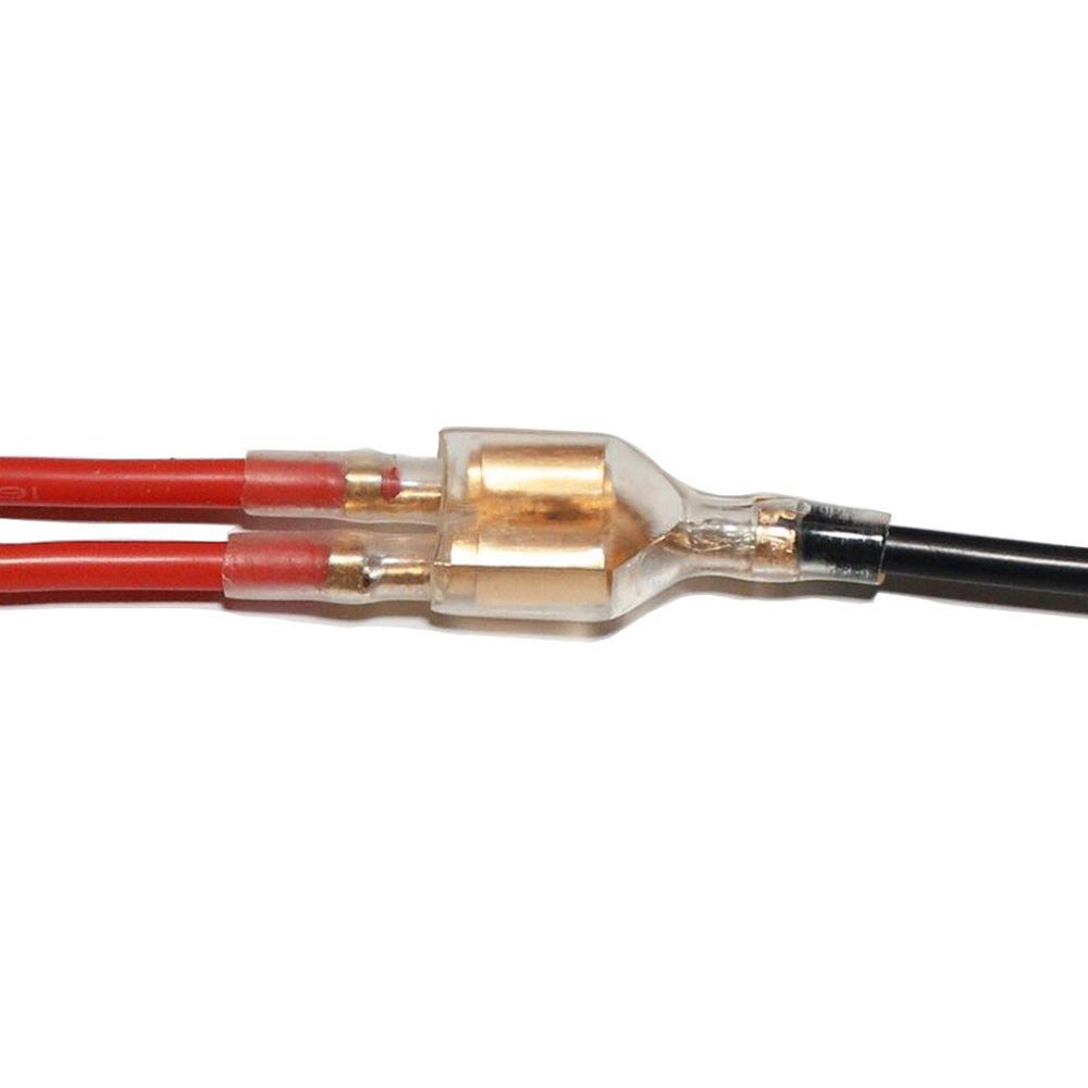 Tin Plated Copper Material Wire Connection Terminal Connector Set Transparent Sheath Male Female