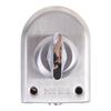 Glass Door Floor Lock Single Bolt Keyless Anti-Theft Locks Door Slide for Latch