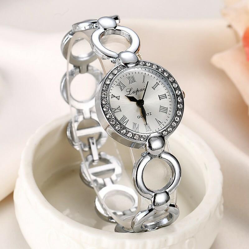 Buy Ladies Chain Hollow Bracelet Watch Ladies Temperament Quartz