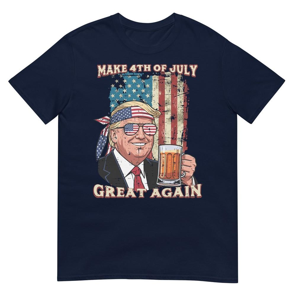 Funny 4th Of July America Us Flag Patriot Unisex Unisex Tshirt S