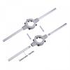 Uxcell Die Stock Handle Wrench Threaded Round Die and 38mm with Adjustable Hand Tool Set, M12x1.5 (Compatible M12-M16 Dies) Holder, Wrench,