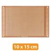 Rosfix Single-Sided Prototype Board 100 X 150 Mm – For Building THT Circuits | 2.54 Mm Hole Pitch | 4 Mounting Holes