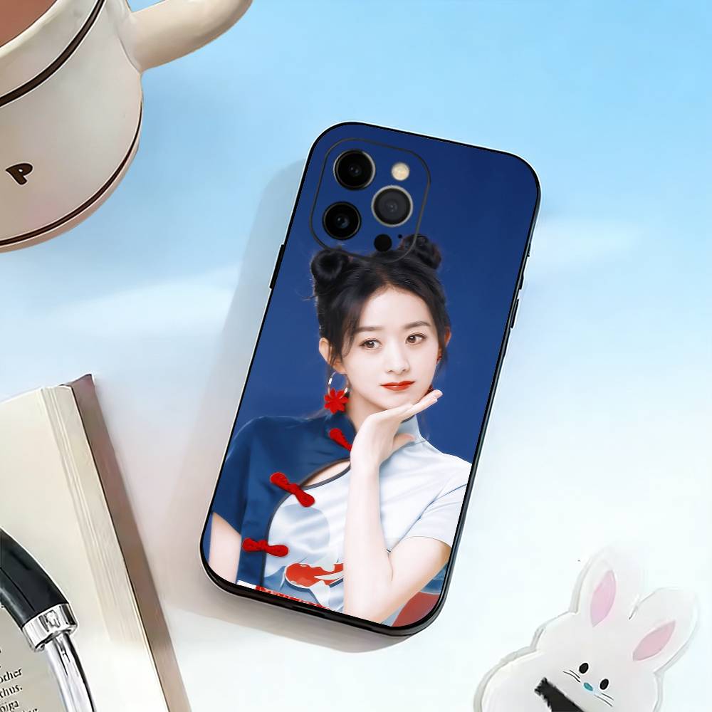 Schauspielerin ZZ-Zanilia Zhao Handyhülle Silikon Weich Für IPhone 17 16 15 14 13 12 11 X XR Plus Pro Max Plus