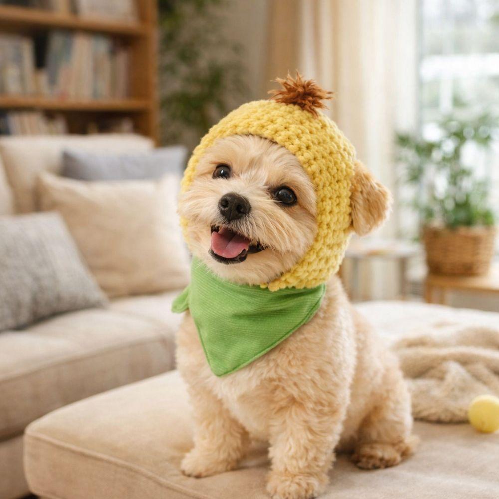 Cute Winter Dog Cap Funny Pet Headgear Pet Supplies Pet Corn Hat  Training