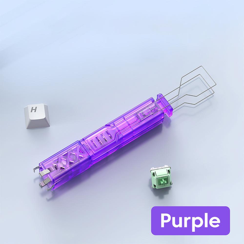 Multi-color 2-in-1 keyboard keycap switch puller, cover opener, universal keycap shaft dismantler, button puller, keyboard acc