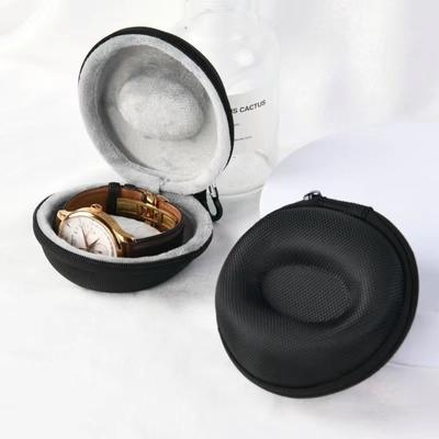 Watch Travel Case Portable EVA Storage Box For Single Watch Shock And Impact-resistant For Wristwatches and Smart Watches