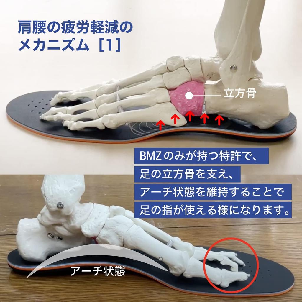 BMZ Magic Carbon Insole Sizes for Mountaineering and Hiking Ashi-Tre (Suede, 25.0-26.0)