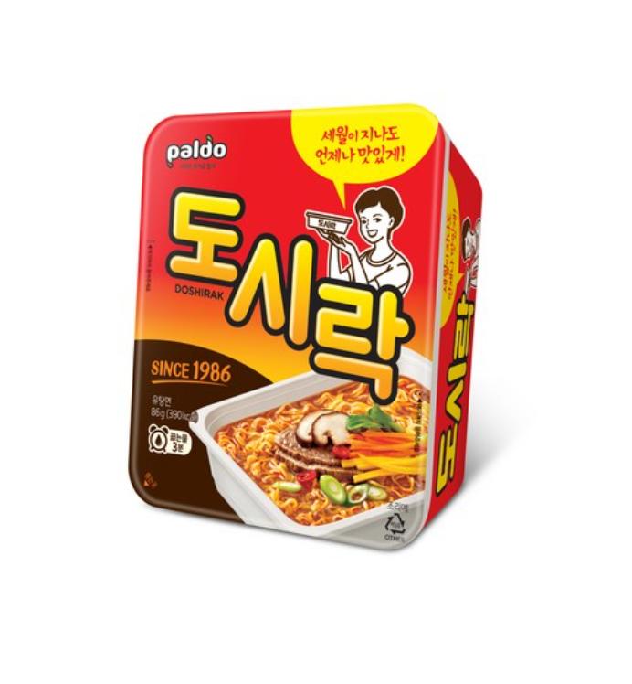 Paldo Dosirak Cup Nudeln 86g | Authentische koreanische Instant-Cup-Nudeln