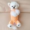 Comfortable Dog Striped Jumpsuit Four-legged Dog Pajamas Pet Belly Cover  Daily Wear