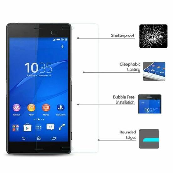 Gehärtetes Glas Displayschutzfolie für Samsung Galaxy A5 A3 2017 Note 2