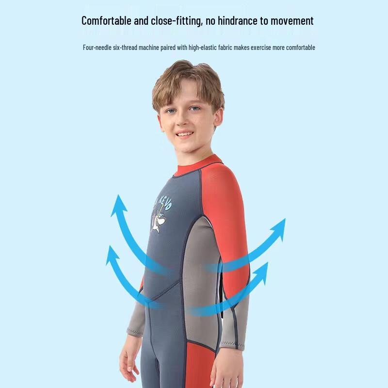 Weslimt Kids Thermal One-Piece Wetsuit