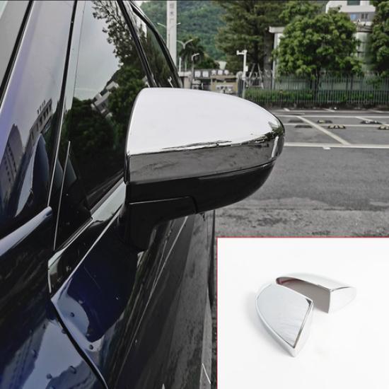 For NISSAN PATHFINDER -2024 ABS Chrome Side Mirrors Rearview Trim Cover