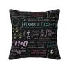 Pure Math Nerd Pillow Decor Home Nordic Physics Science Cushion Decoration Salon Square Pillowcase