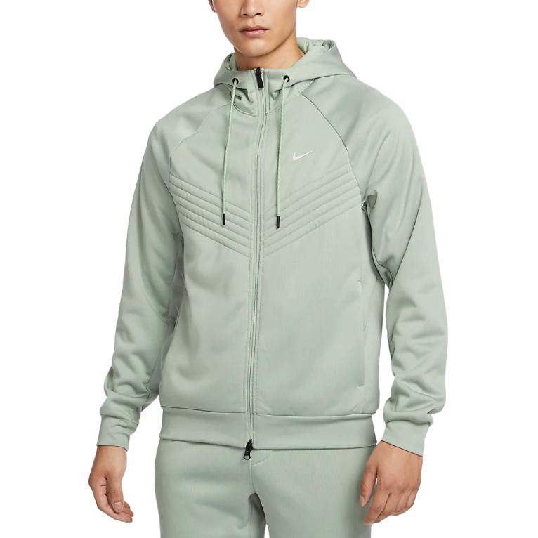 Nike Therma-Fit Hooded Zip-Up Long Sleeve Jacket Men Jackets Horizon-Green FZ1108370