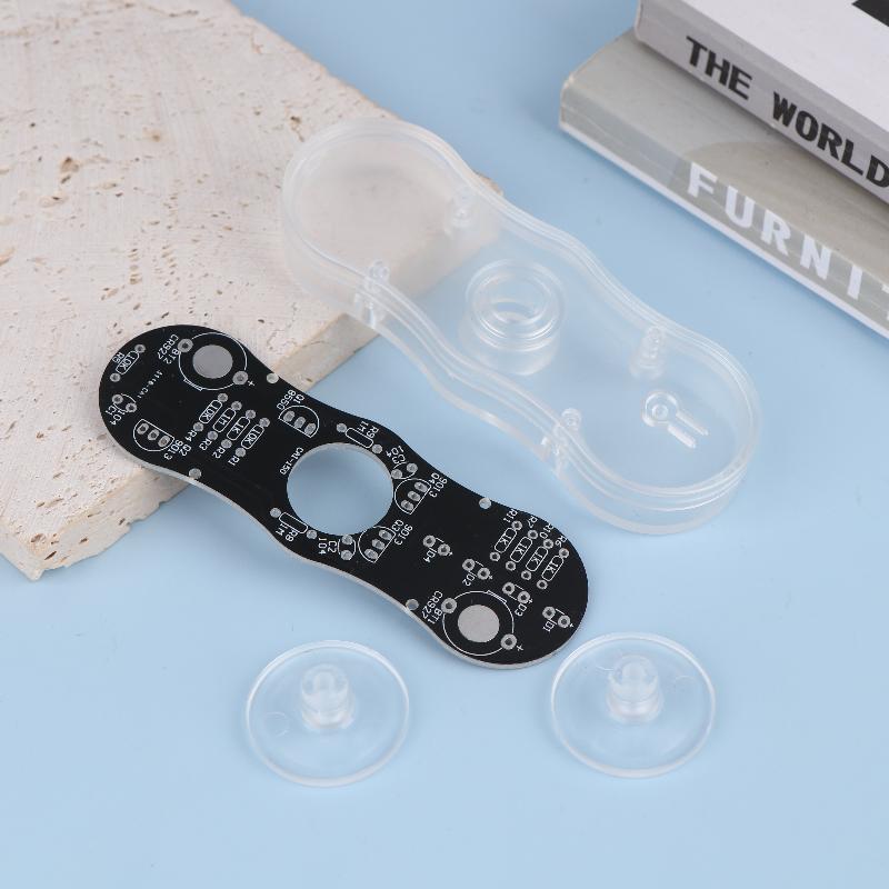 LED Rotující Gyroskop DIY Kit SMD Pájení POV Rotace Barevná Dioda Světelný Tréninkový Gyroskop Kit Sada pro Pájecí Praxi
