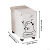Laundry Basket with Wheels And Lid for Under The Desk, Storage Cafe,