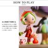 DJECO Tinyly Berry Lila Doll Pretend Play Educational Toy Cute Stylish Nordic Montessori Age 4 5 6 7 8 9 10 Girls Kindergarten Entrance Gift School