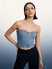 Women's Stylish Slim-Fit Waist-Cinching Sexy Denim Vest