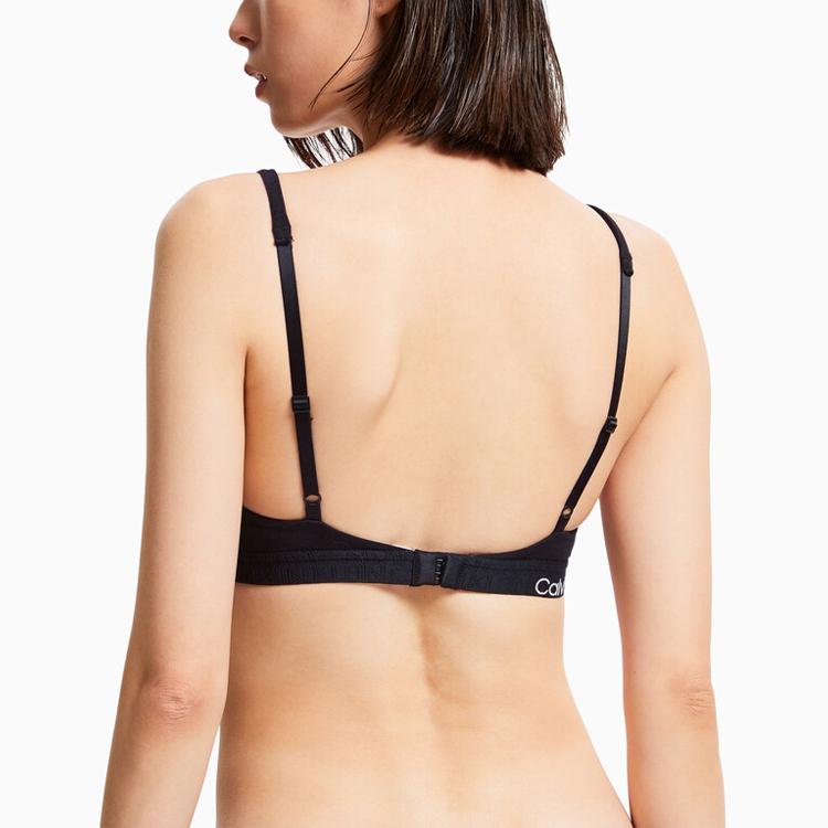 Calvin Klein Comfortable Thin Wireless Bra Women underwear Black QF6624AD-UB1