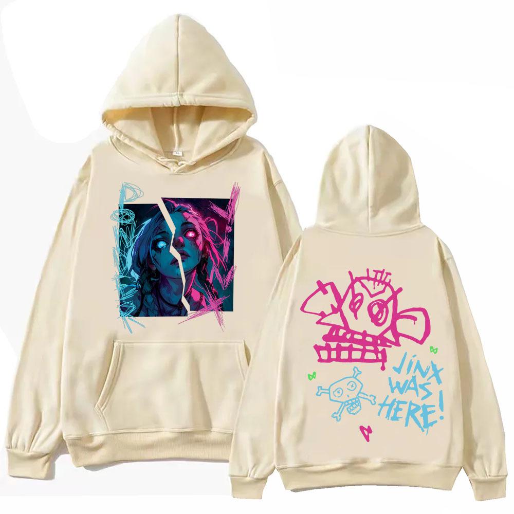 Printed Hoodie Harajuku Hip Hop Pullover Tops Sweatshirt