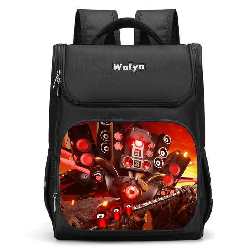 Trendy Oxford Cloth Backpack For Elementary School Students Large Capacity Design