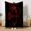 Stranger 5 Throw Blanket Soft Cozy Flannel Wrap Blanket Machine Washable Sofa Throw Blanket for Adults Kids Fans Bed Couch