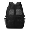 Schoolbag Japanese Niche Transparent Backpack Personalized Schoolbag Mesh Backpack Solid Color Trendy Bag High-end Atmosphere 1011 New