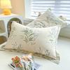Children's Floral Pillowcase Set - Cotton with Memory Foam Core Cover (30x50cm & 40x60cm)