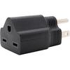 Adaptador de Tomada 120V para 220-240V Adaptador de Tomada Doméstico, 5-15P para 6-15R