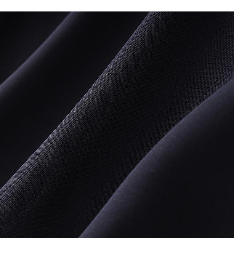 Elegant Minimalist Round Neck Short Sleeve Women's Summer Dress