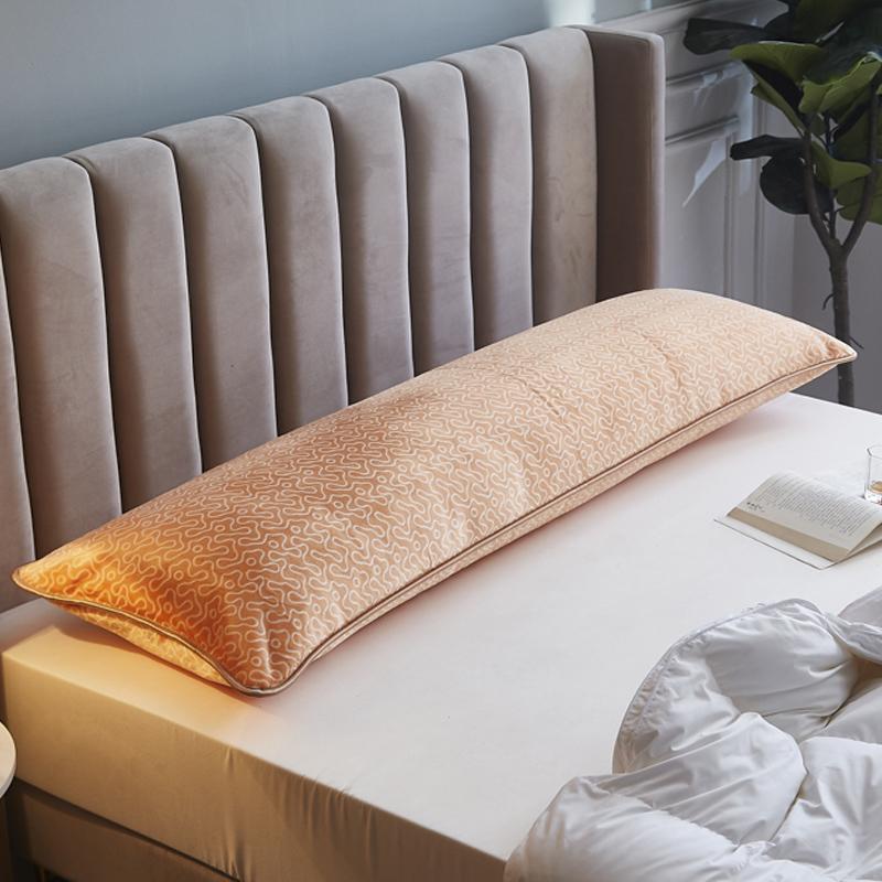 1Pcs Soft Flannel Long Pillow Case Large Size Comfortable Lover Sleeping Pillow Cover 120/150/180cm Bedding Body Pillowcase