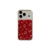 Apple 17 Pro Max and iPhone 16 Plus Case with Gold Sparkling Cat Pendant