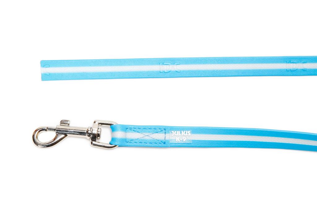 Julius-K9 IDC Luminous Lead (without Handle), Aquamarine, 19mm x 2m
