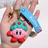 8 Styles Kirby Cartoon Keychains For Bag Car Key Chains Gift Decoration Accessories Anime Merchandise Action Figure