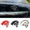 Leopard Head Badge Sticker Front Grill Side Fender Rear Trunk Emblem Decal Cars Accessories
