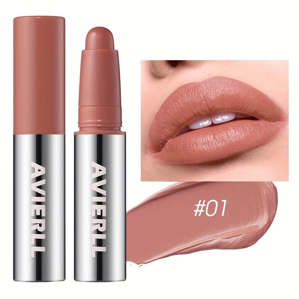 6 Colors Matte Lipstick Waterproof Velvet Nude Lipsticks Stick Smooth Red Brown Lip Pigments Long Lasting Lip Gloss Lips Makeup
