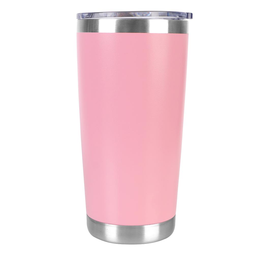 20oz s víčky Láhev na vodu Pivní poháry Vakuově izolovaný termohrnek z nerezové oceli s víčkem