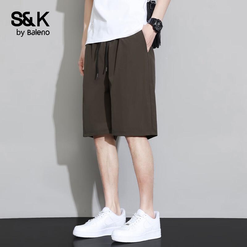 Baleno Herren S&K Schnelltrocknende Atmungsaktive Freizeitshorts